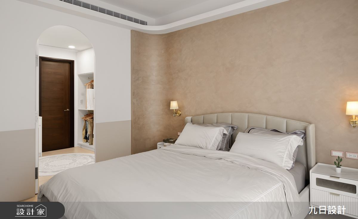 72坪新成屋(5年以下)＿輕奢風臥室案例圖片＿九日室內裝修設計＿九日_73之19