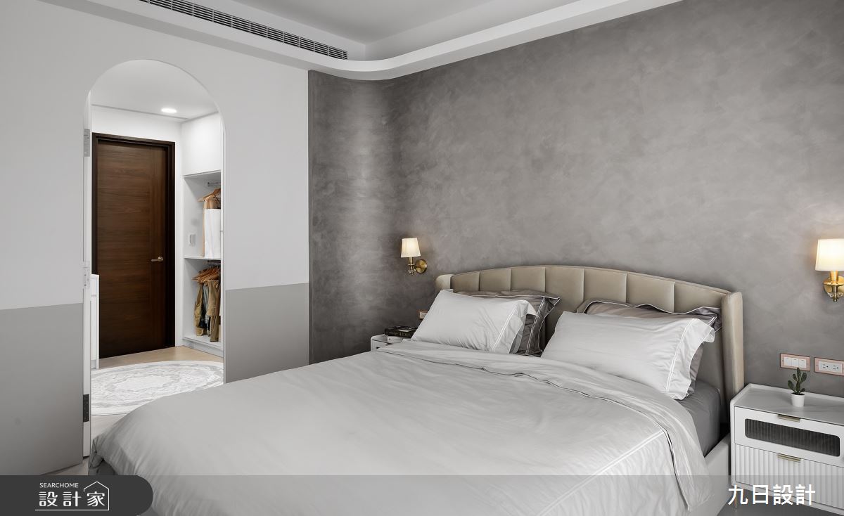 72坪新成屋(5年以下)＿輕奢風臥室案例圖片＿九日室內裝修設計＿九日_73之22