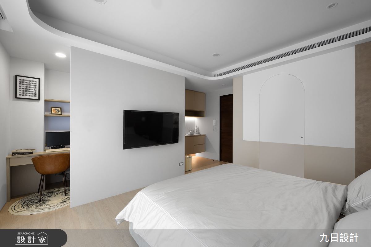 72坪新成屋(5年以下)＿輕奢風臥室案例圖片＿九日室內裝修設計＿九日_73之24