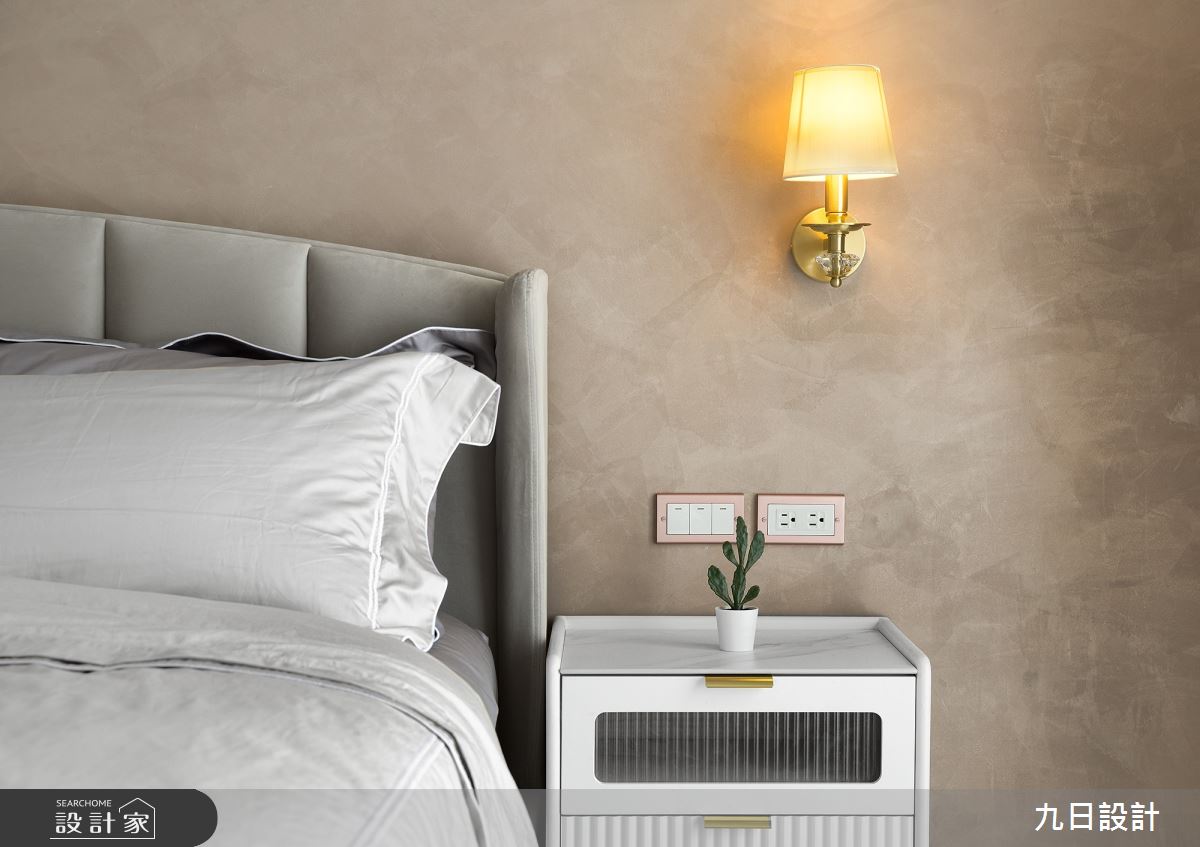 72坪新成屋(5年以下)＿輕奢風臥室案例圖片＿九日室內裝修設計＿九日_73之20