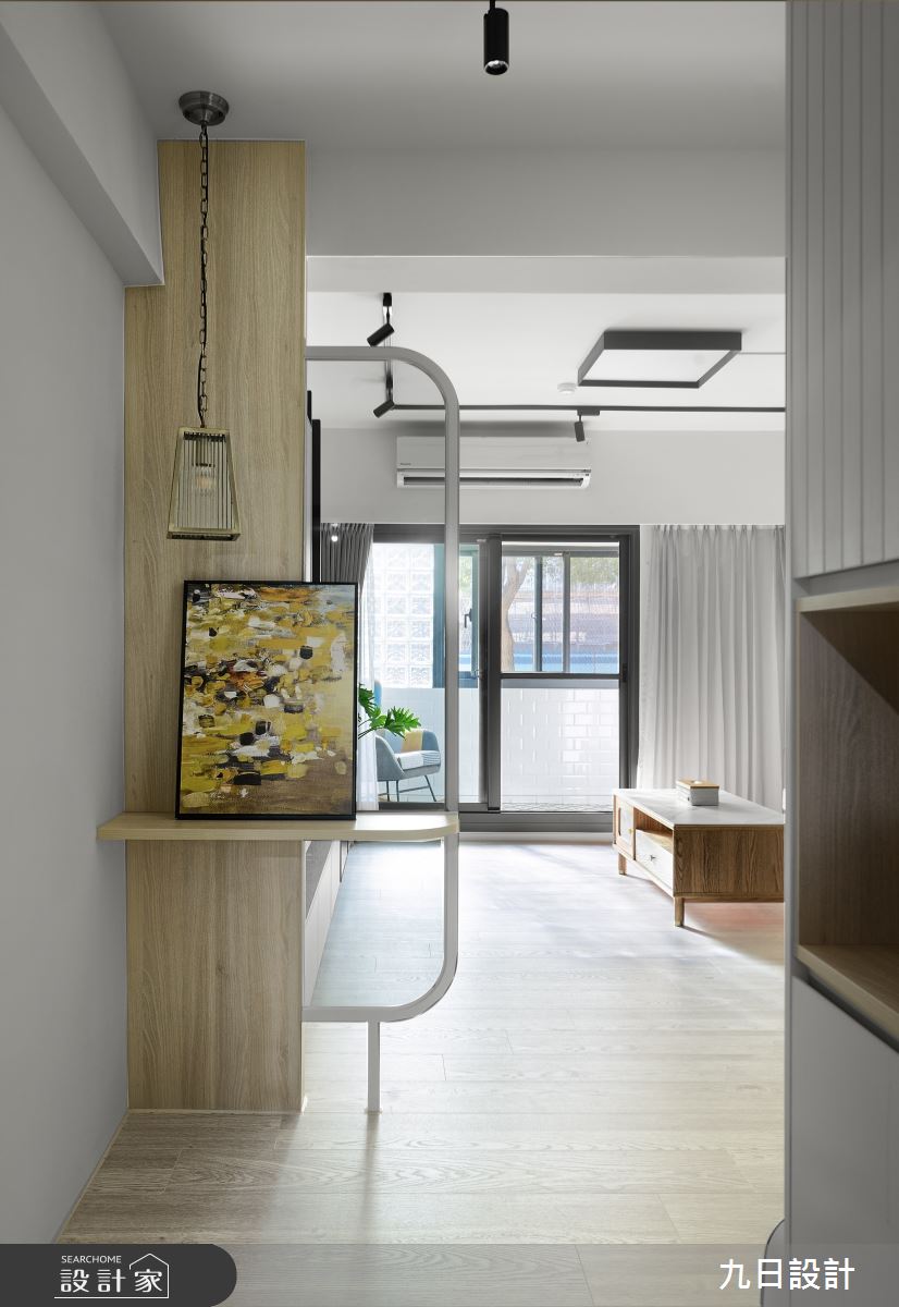 28坪老屋(16~30年)＿北歐風玄關案例圖片＿九日室內裝修設計＿九日_74之4