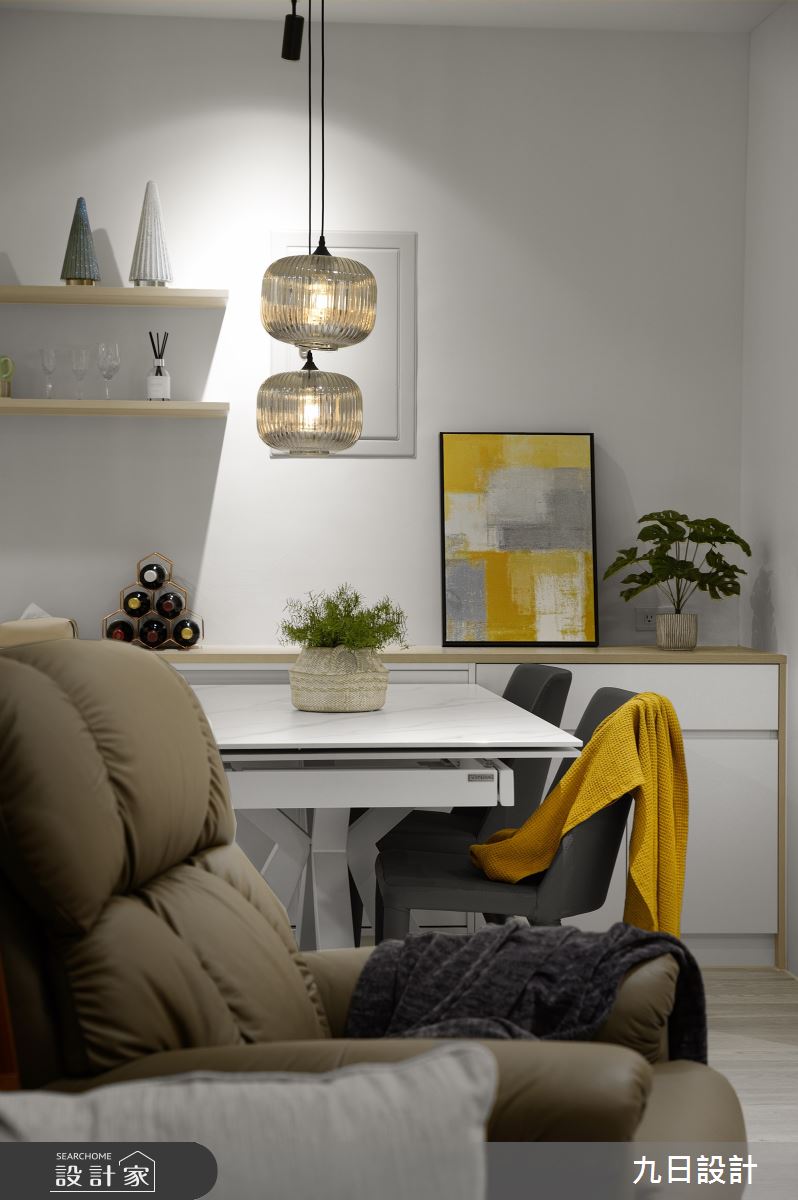 28坪老屋(16~30年)＿北歐風客廳餐廳案例圖片＿九日室內裝修設計＿九日_74之12