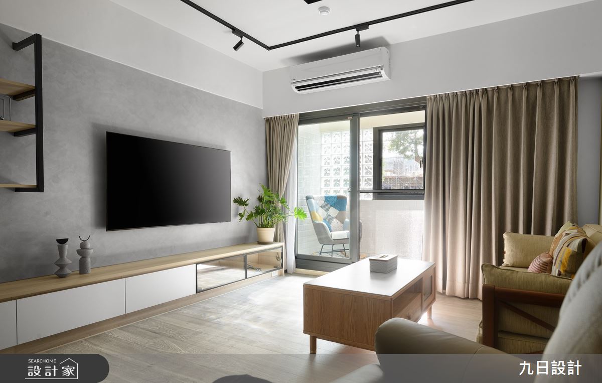 28坪老屋(16~30年)＿北歐風客廳案例圖片＿九日室內裝修設計＿九日_74之20