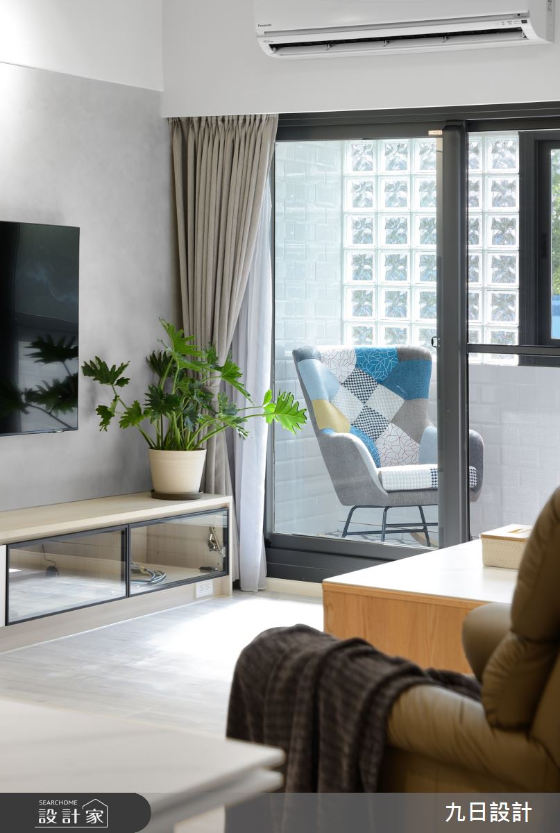 28坪老屋(16~30年)＿北歐風客廳案例圖片＿九日室內裝修設計＿九日_74之22