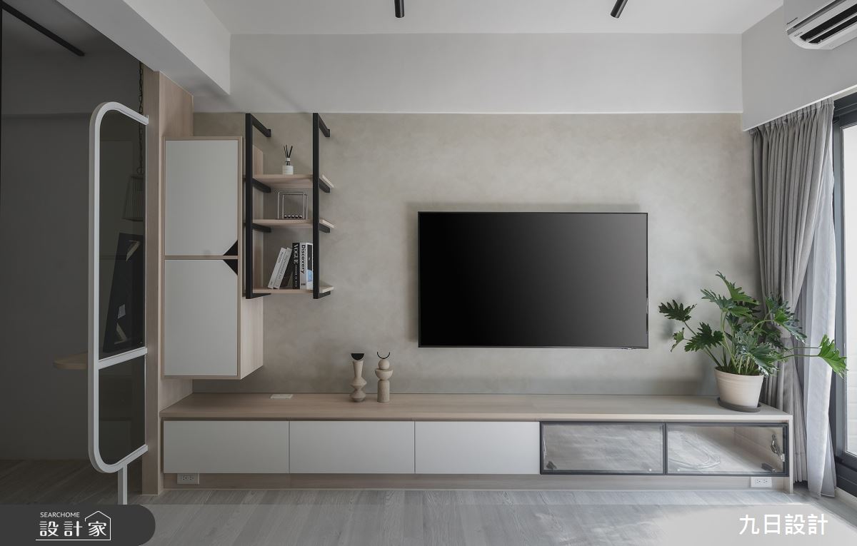 28坪老屋(16~30年)＿北歐風客廳案例圖片＿九日室內裝修設計＿九日_74之18