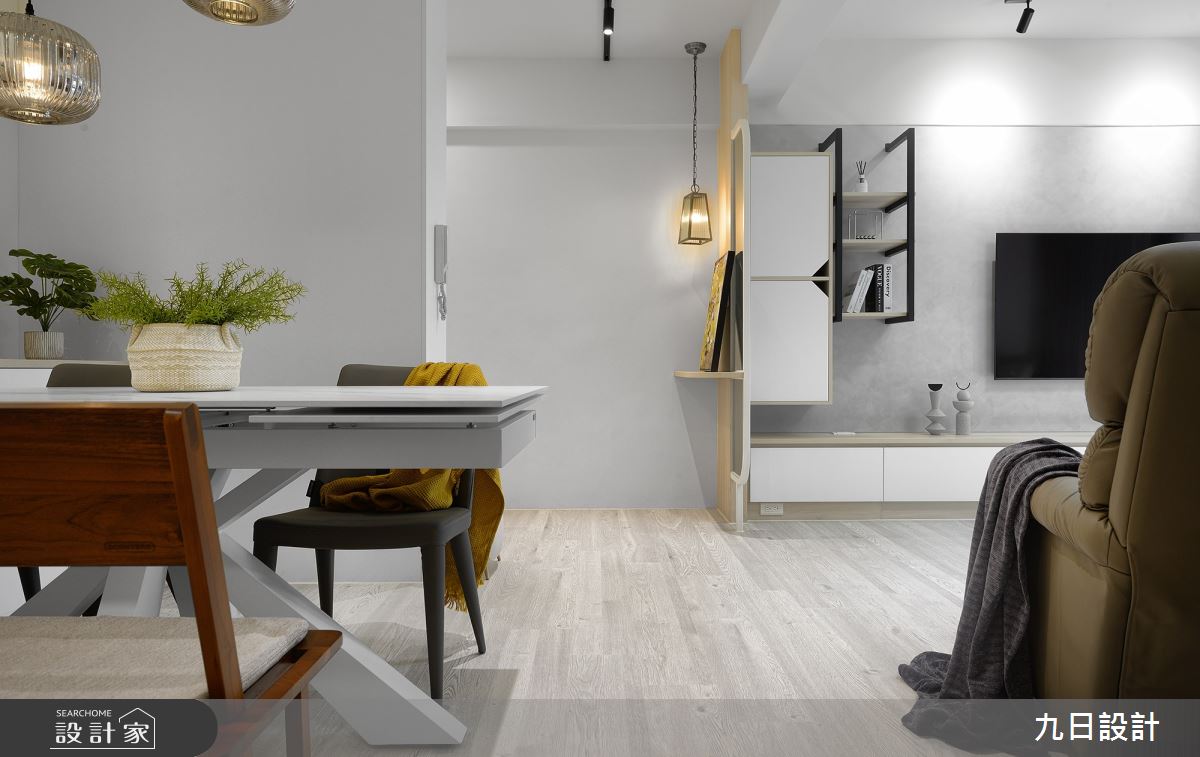 28坪老屋(16~30年)＿北歐風客廳餐廳案例圖片＿九日室內裝修設計＿九日_74之24