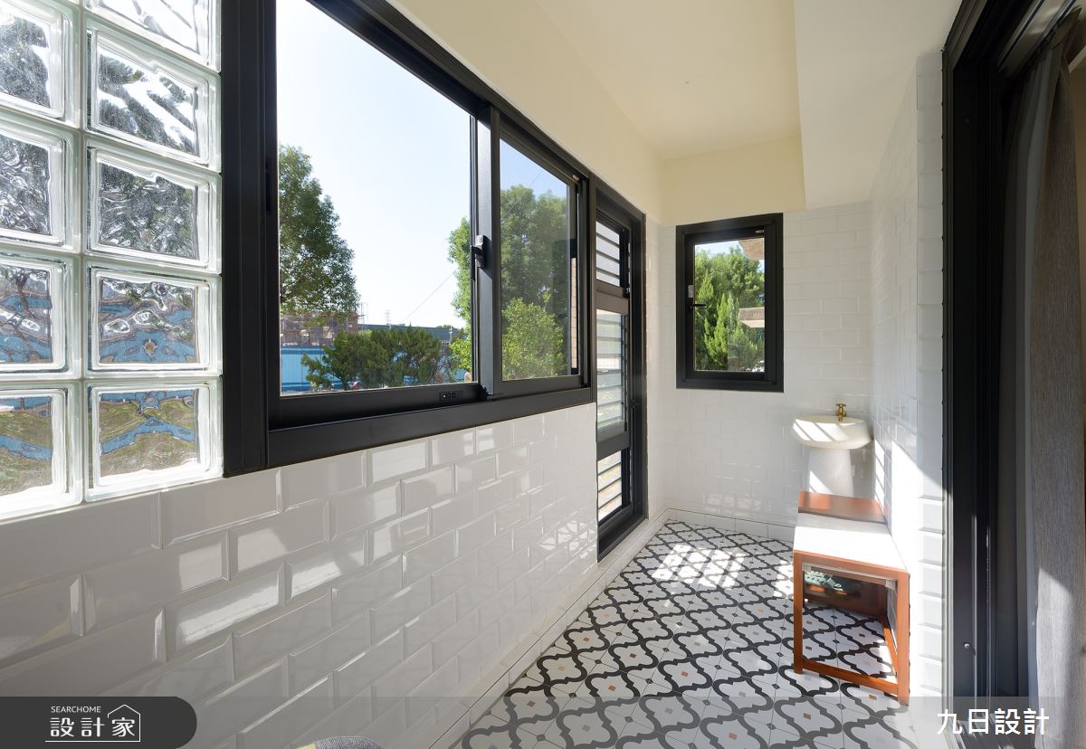 28坪老屋(16~30年)＿北歐風陽台案例圖片＿九日室內裝修設計＿九日_74之48