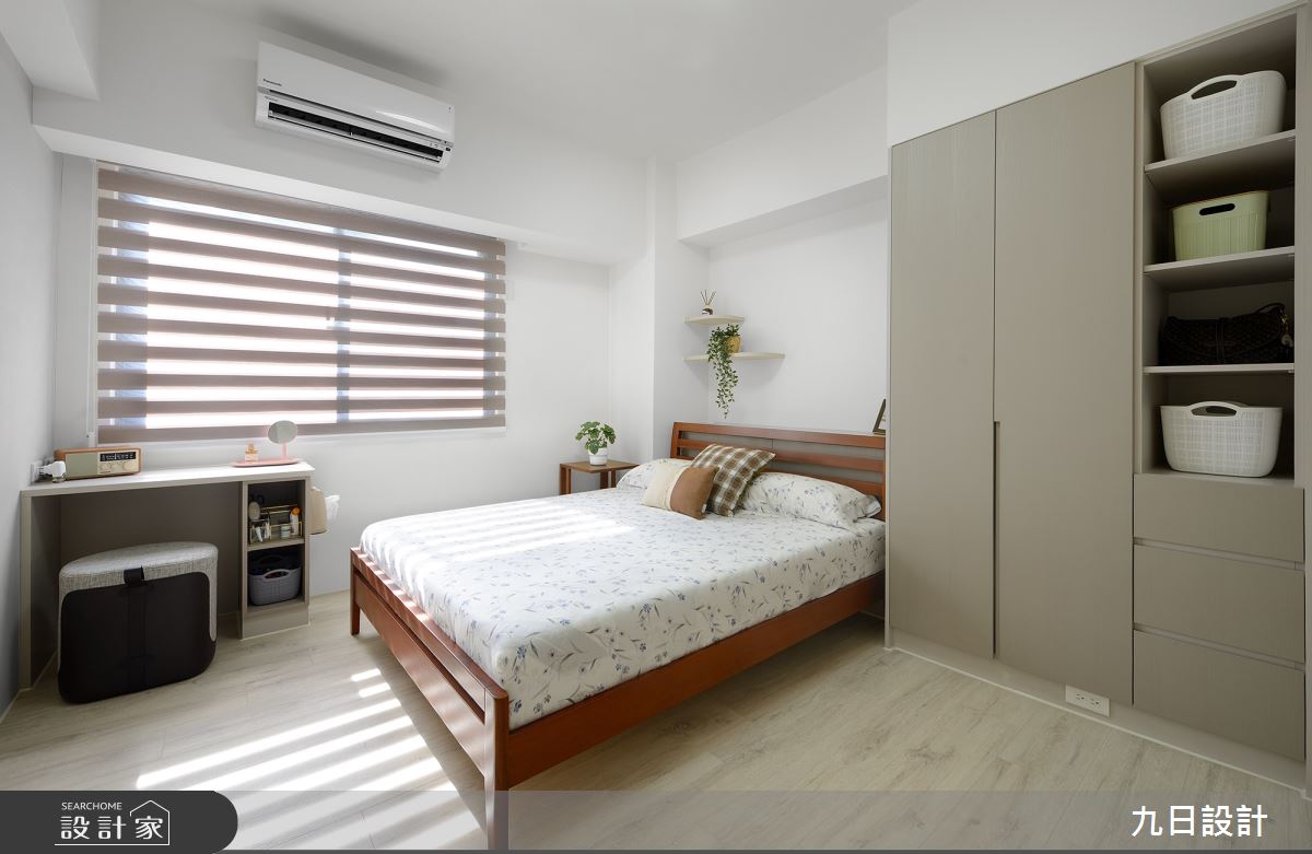 28坪老屋(16~30年)＿北歐風臥室案例圖片＿九日室內裝修設計＿九日_74之32