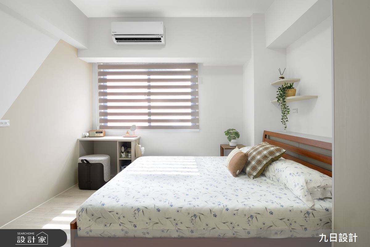 28坪老屋(16~30年)＿北歐風臥室案例圖片＿九日室內裝修設計＿九日_74之33