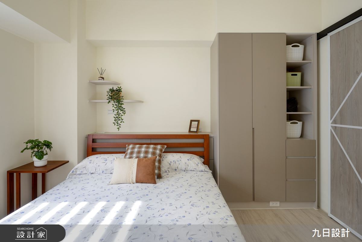 28坪老屋(16~30年)＿北歐風臥室案例圖片＿九日室內裝修設計＿九日_74之34