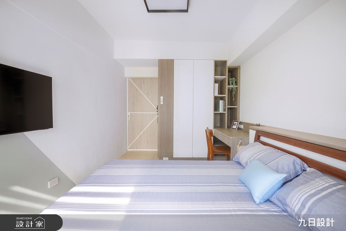28坪老屋(16~30年)＿北歐風客房案例圖片＿九日室內裝修設計＿九日_74之39