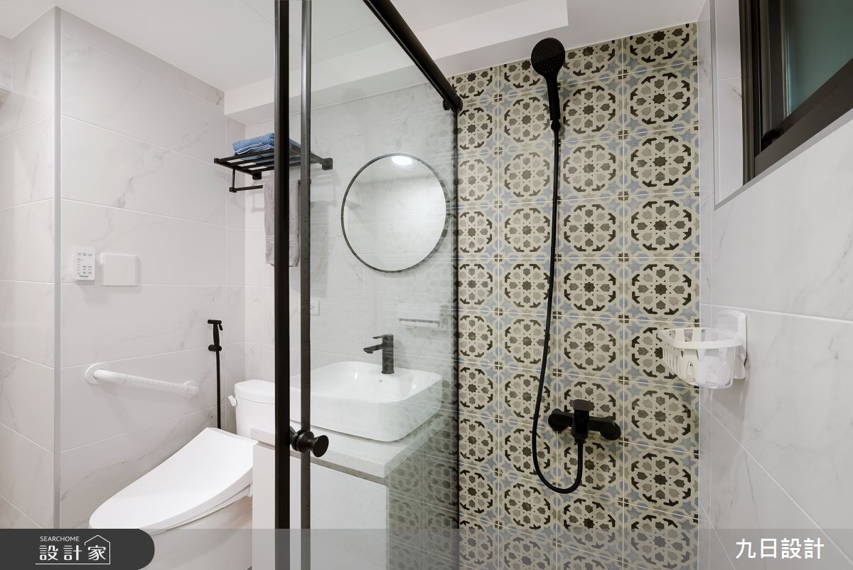 28坪老屋(16~30年)＿北歐風浴室案例圖片＿九日室內裝修設計＿九日_74之42