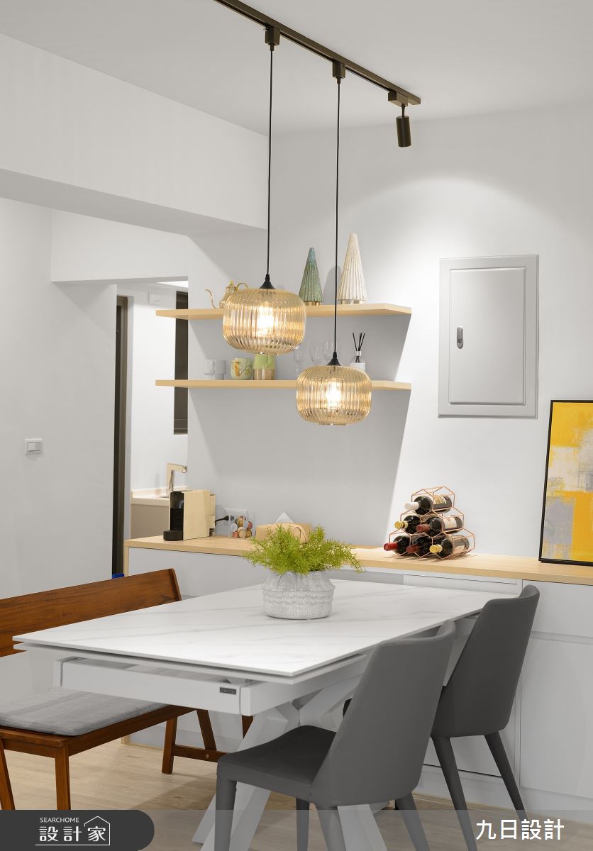28坪老屋(16~30年)＿北歐風餐廳案例圖片＿九日室內裝修設計＿九日_74之29