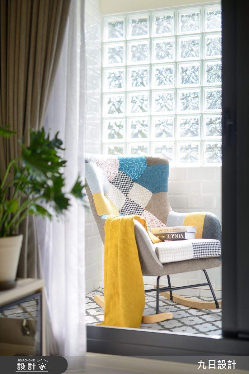 28坪老屋(16~30年)＿北歐風陽台案例圖片＿九日室內裝修設計＿九日_74之45