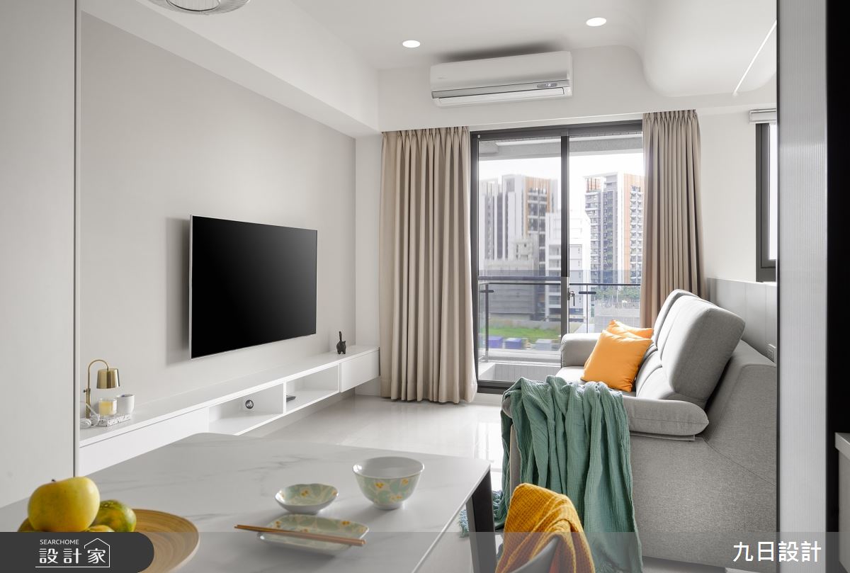 18坪新成屋(5年以下)＿北歐風客廳餐廳案例圖片＿九日室內裝修設計＿九日_76之7