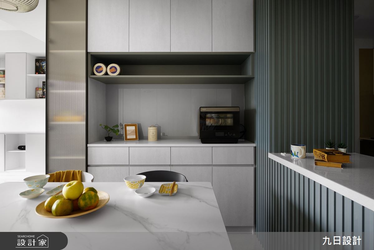 18坪新成屋(5年以下)＿北歐風餐廳中島案例圖片＿九日室內裝修設計＿九日_76之13