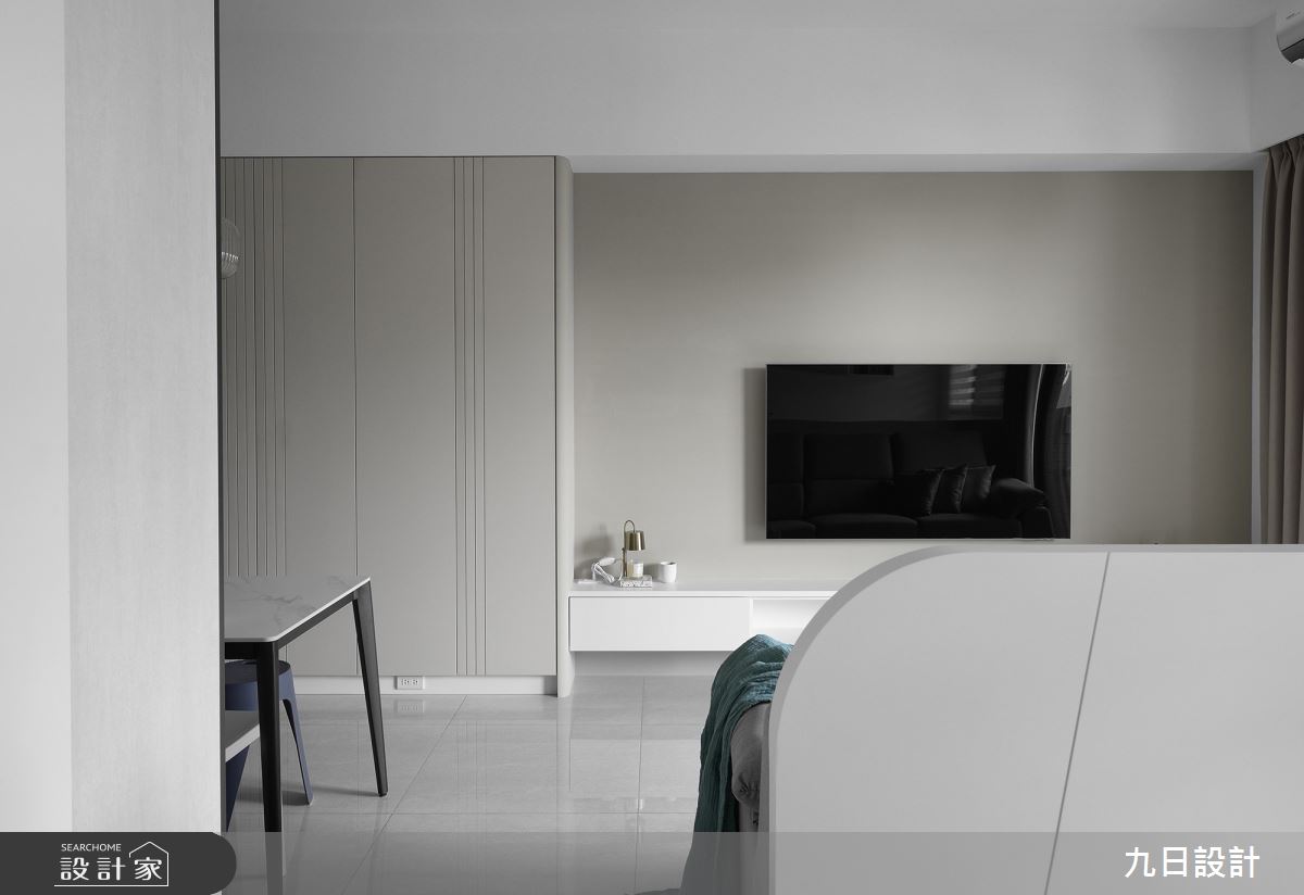 18坪新成屋(5年以下)＿北歐風客廳案例圖片＿九日室內裝修設計＿九日_76之17
