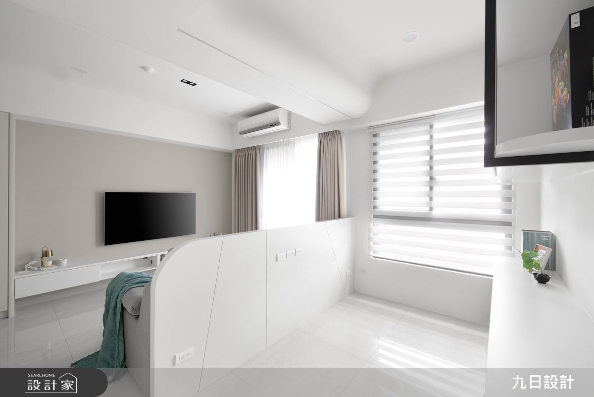 18坪新成屋(5年以下)＿北歐風客廳多功能室案例圖片＿九日室內裝修設計＿九日_76之23