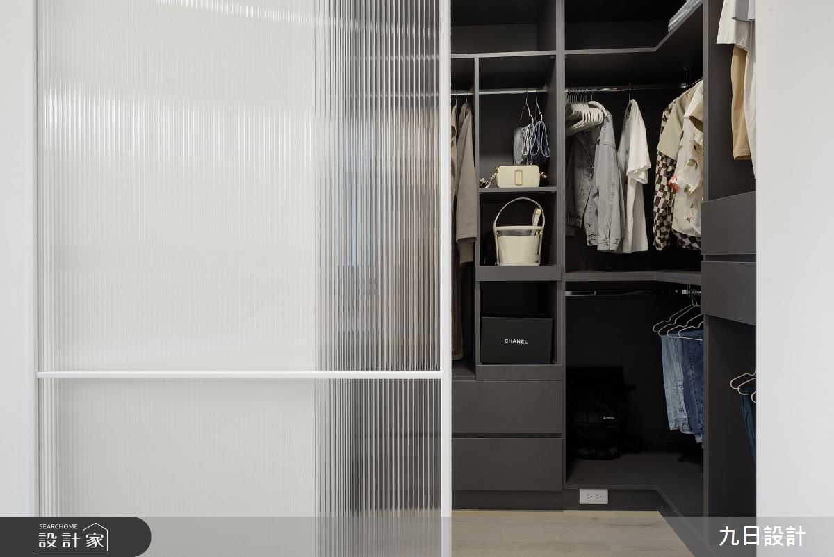 18坪新成屋(5年以下)＿北歐風更衣間案例圖片＿九日室內裝修設計＿九日_76之31