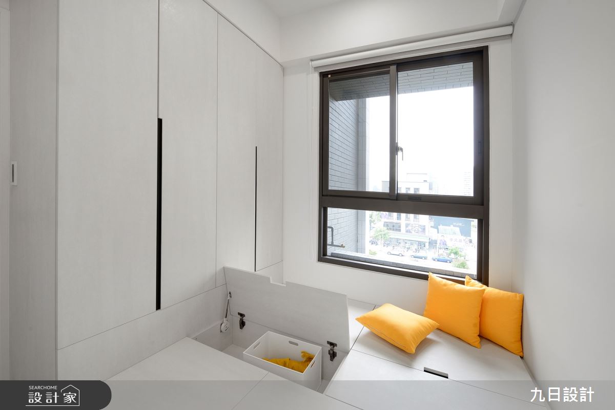 18坪新成屋(5年以下)＿北歐風儲藏室客房案例圖片＿九日室內裝修設計＿九日_76之33
