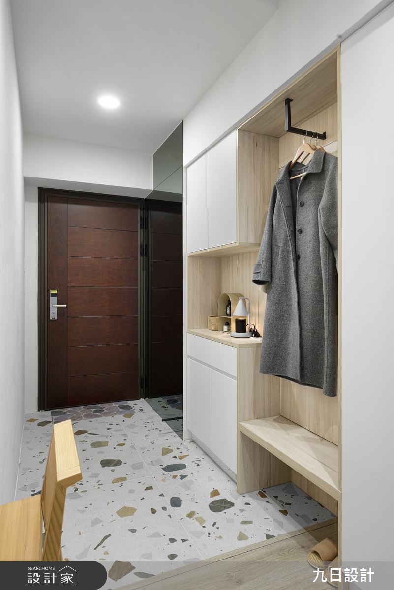 23坪新成屋(5年以下)＿北歐風玄關案例圖片＿九日室內裝修設計＿九日_77之4