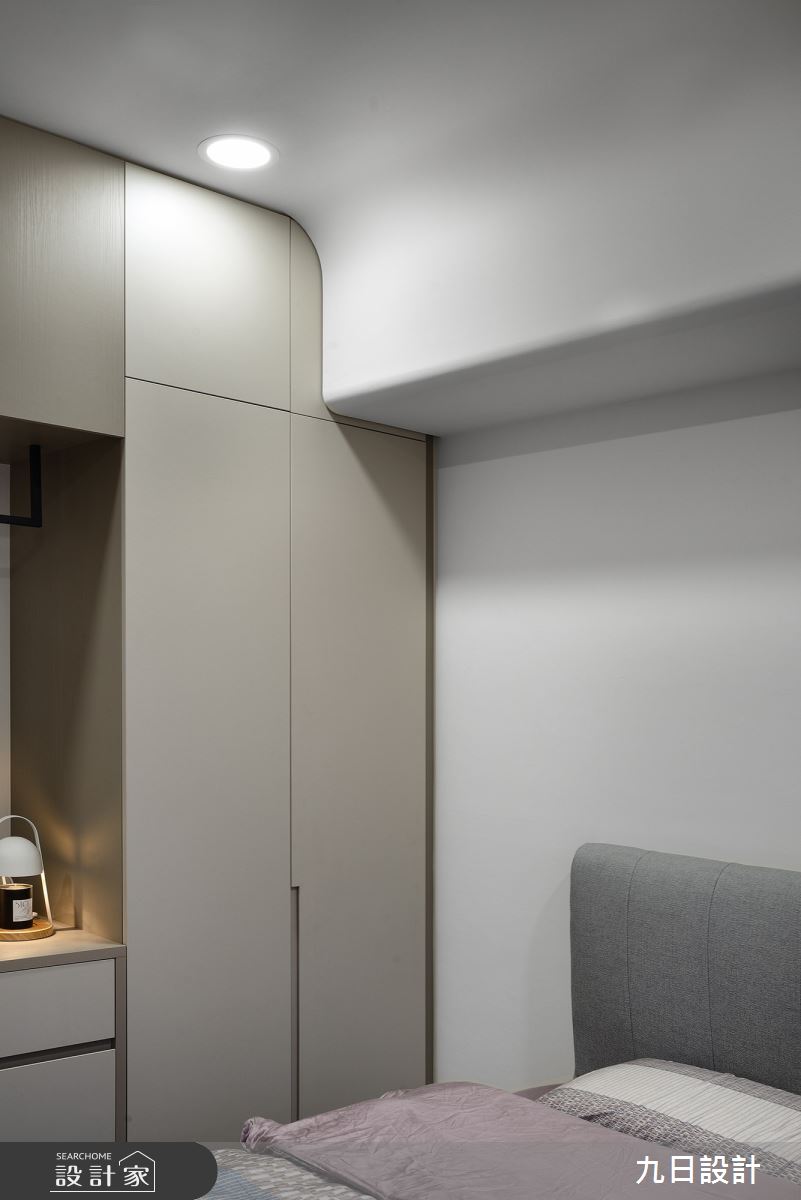 23坪新成屋(5年以下)＿北歐風臥室案例圖片＿九日室內裝修設計＿九日_77之32