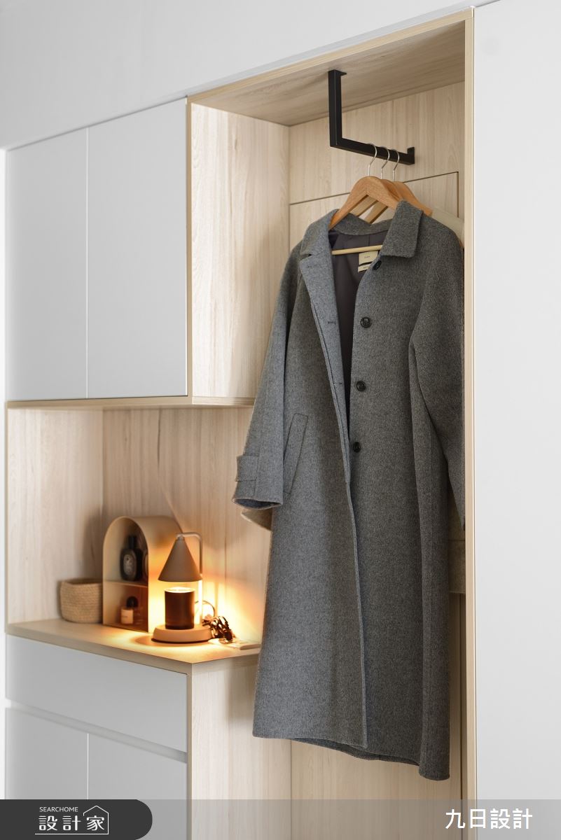23坪新成屋(5年以下)＿北歐風玄關案例圖片＿九日室內裝修設計＿九日_77之5