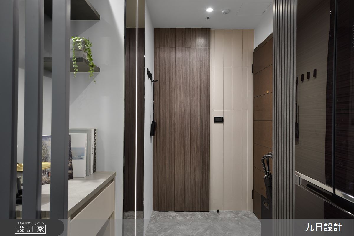 19坪新成屋(5年以下)＿現代風玄關案例圖片＿九日室內裝修設計＿九日_78之1