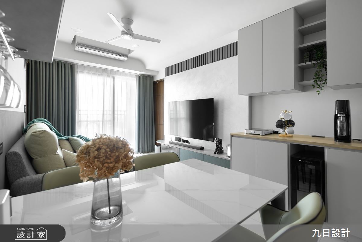 19坪新成屋(5年以下)＿現代風客廳餐廳案例圖片＿九日室內裝修設計＿九日_78之7