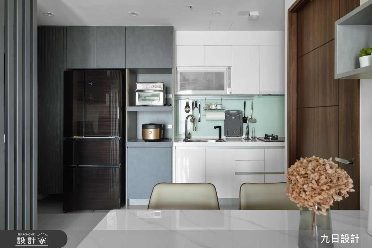 19坪新成屋(5年以下)＿現代風餐廳廚房案例圖片＿九日室內裝修設計＿九日_78之17