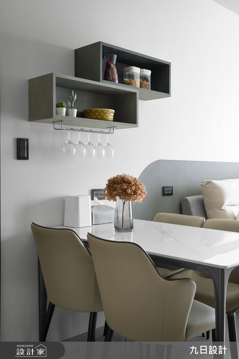 19坪新成屋(5年以下)＿現代風餐廳案例圖片＿九日室內裝修設計＿九日_78之19