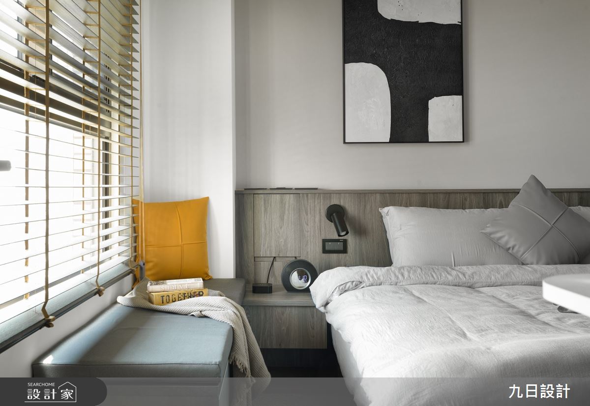 19坪新成屋(5年以下)＿現代風臥室案例圖片＿九日室內裝修設計＿九日_78之23