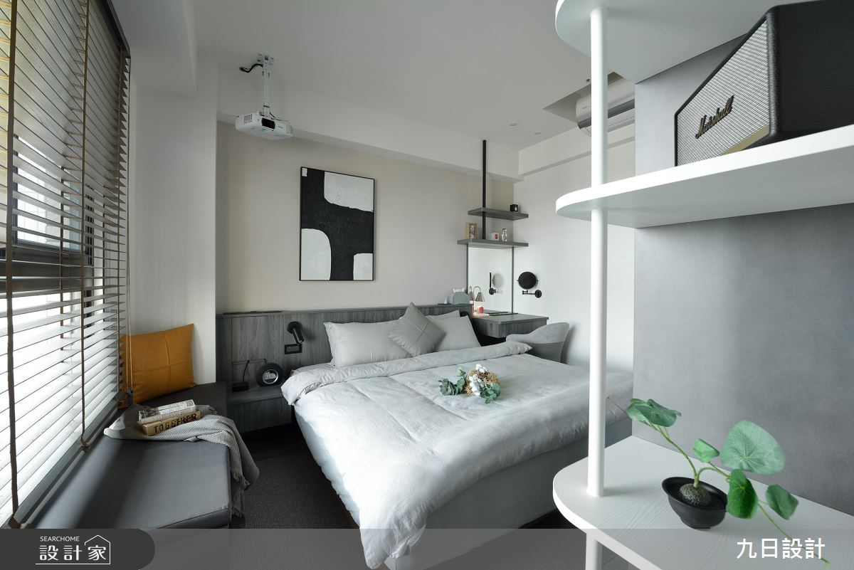 19坪新成屋(5年以下)＿現代風臥室案例圖片＿九日室內裝修設計＿九日_78之24