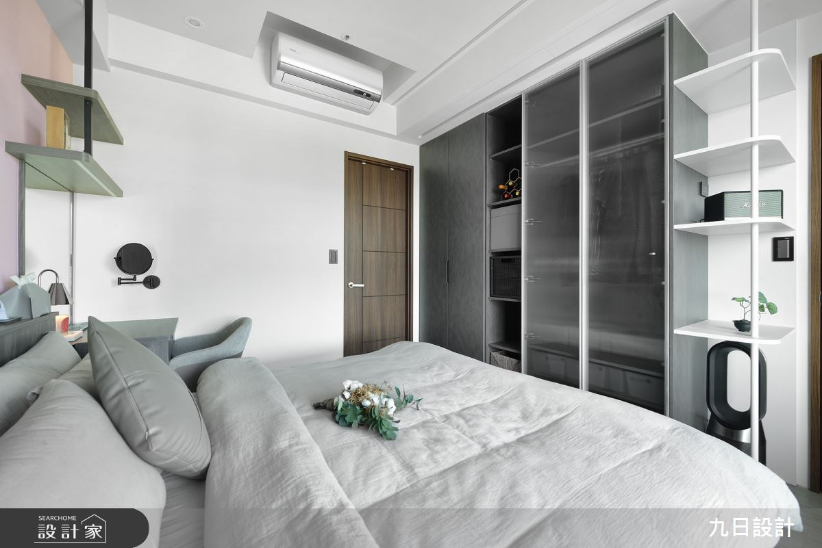 19坪新成屋(5年以下)＿現代風臥室案例圖片＿九日室內裝修設計＿九日_78之27