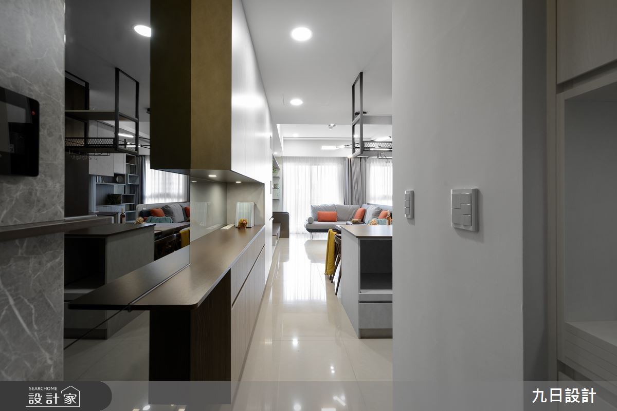 21坪新成屋(5年以下)＿現代風玄關案例圖片＿九日室內裝修設計＿九日_79之1