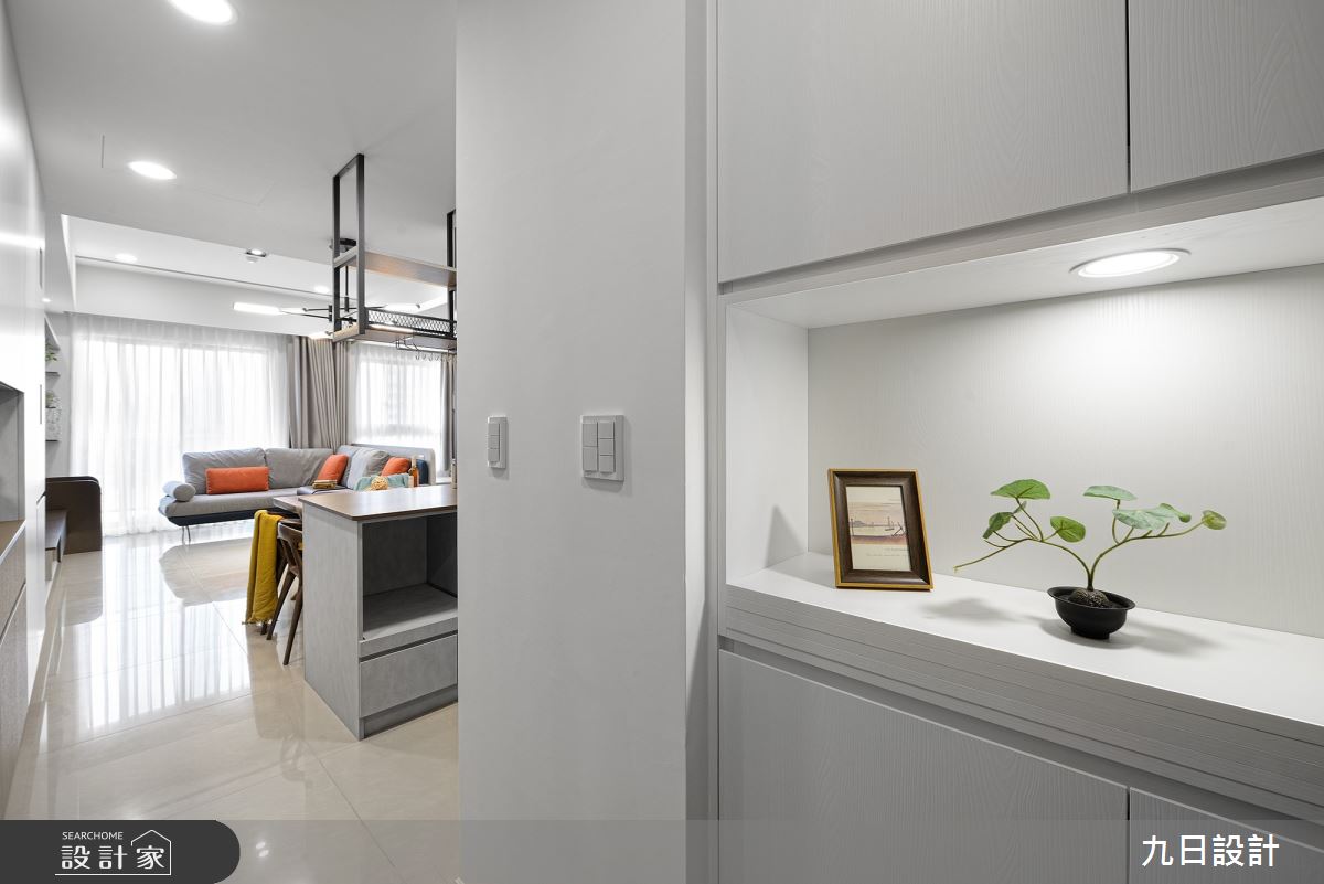 21坪新成屋(5年以下)＿現代風玄關案例圖片＿九日室內裝修設計＿九日_79之3
