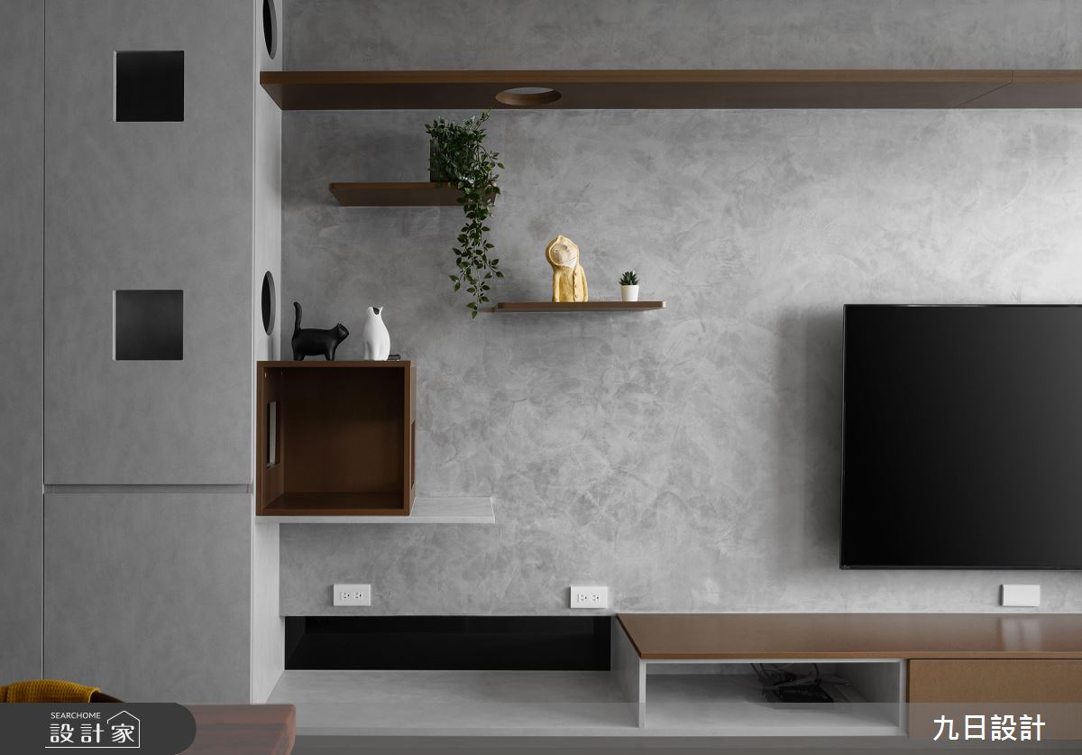 21坪新成屋(5年以下)＿現代風客廳餐廳案例圖片＿九日室內裝修設計＿九日_79之12