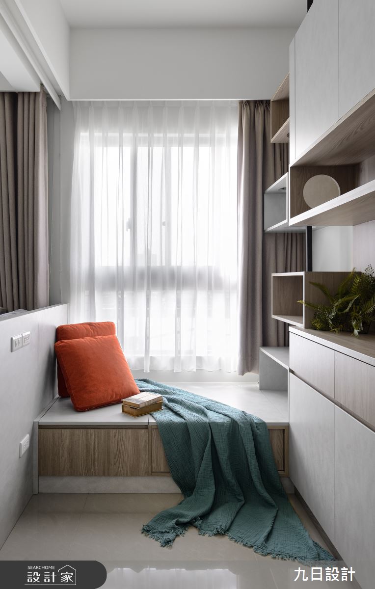 21坪新成屋(5年以下)＿現代風書房臥榻案例圖片＿九日室內裝修設計＿九日_79之26