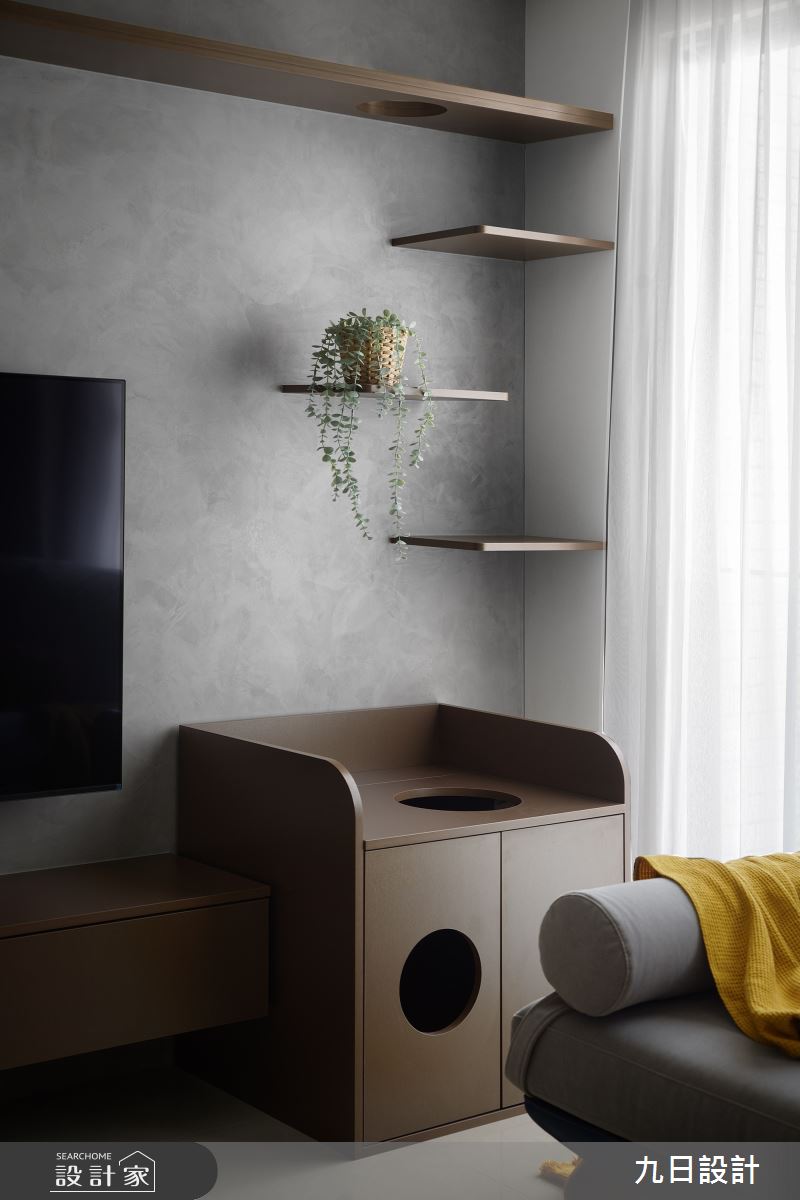 21坪新成屋(5年以下)＿現代風客廳案例圖片＿九日室內裝修設計＿九日_79之19
