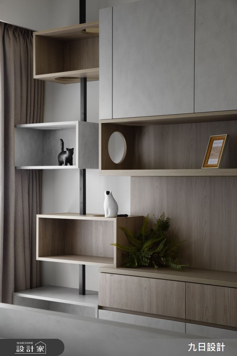 21坪新成屋(5年以下)＿現代風書房案例圖片＿九日室內裝修設計＿九日_79之27