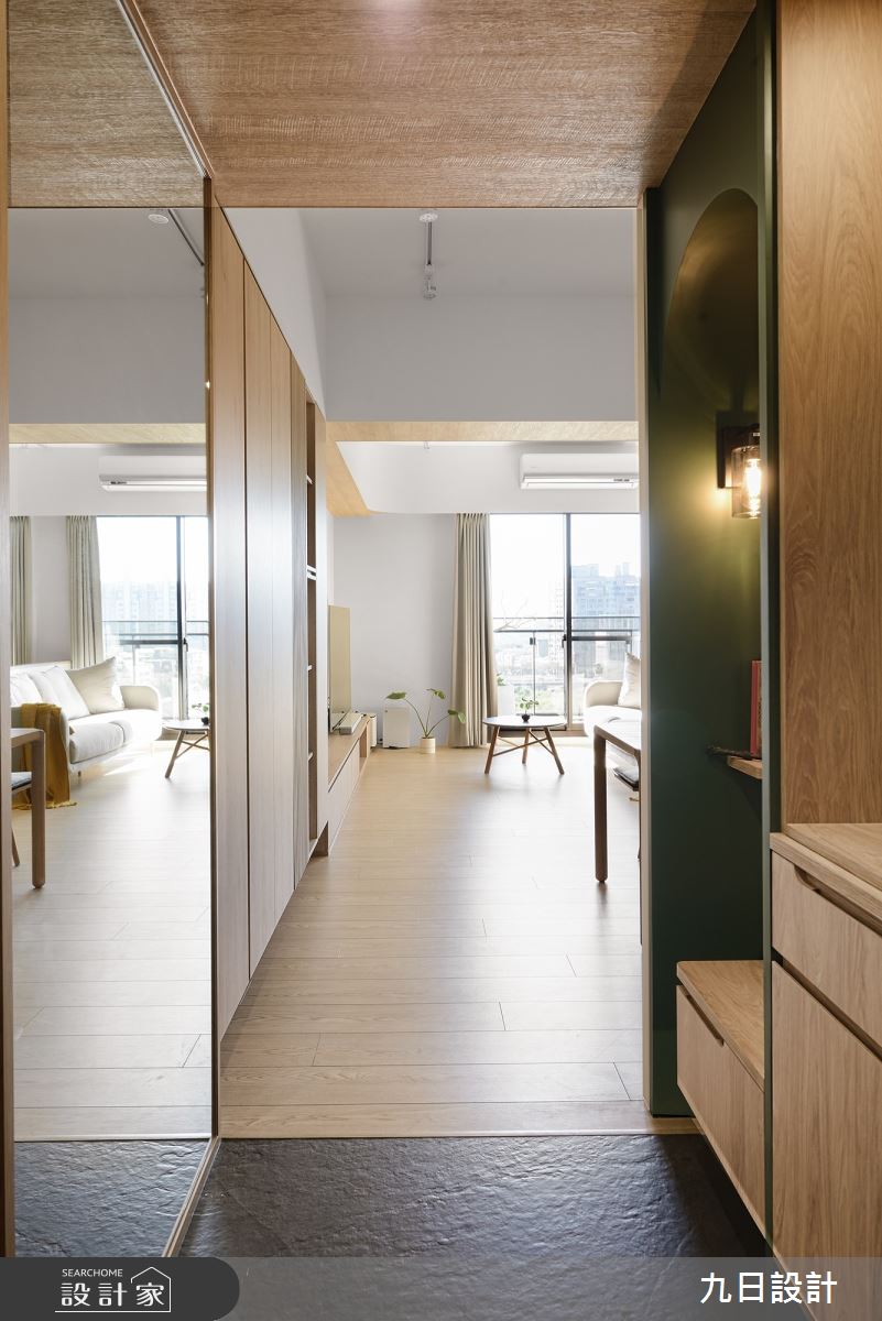 32坪新成屋(5年以下)＿北歐風玄關案例圖片＿九日室內裝修設計＿九日_80之4