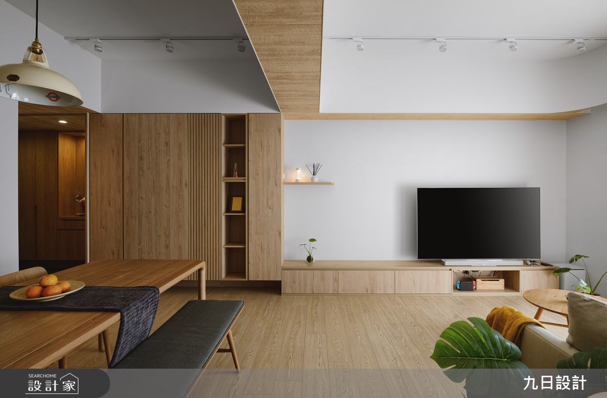 32坪新成屋(5年以下)＿北歐風客廳餐廳案例圖片＿九日室內裝修設計＿九日_80之13