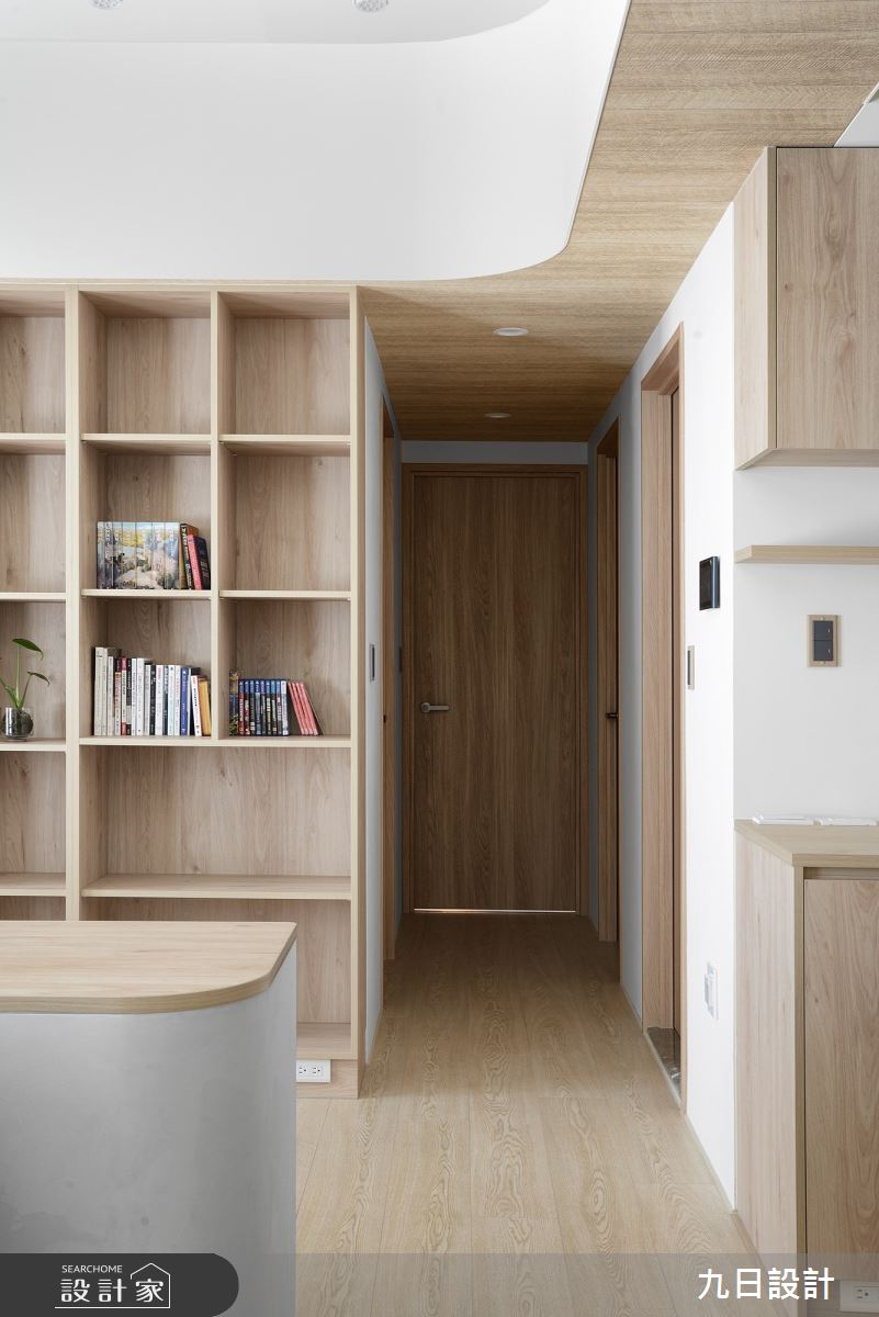 32坪新成屋(5年以下)＿北歐風走廊案例圖片＿九日室內裝修設計＿九日_80之24