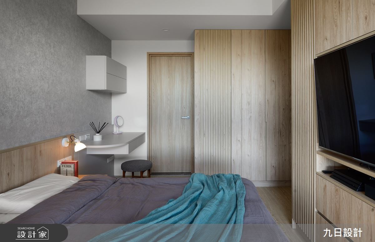 32坪新成屋(5年以下)＿北歐風臥室案例圖片＿九日室內裝修設計＿九日_80之28