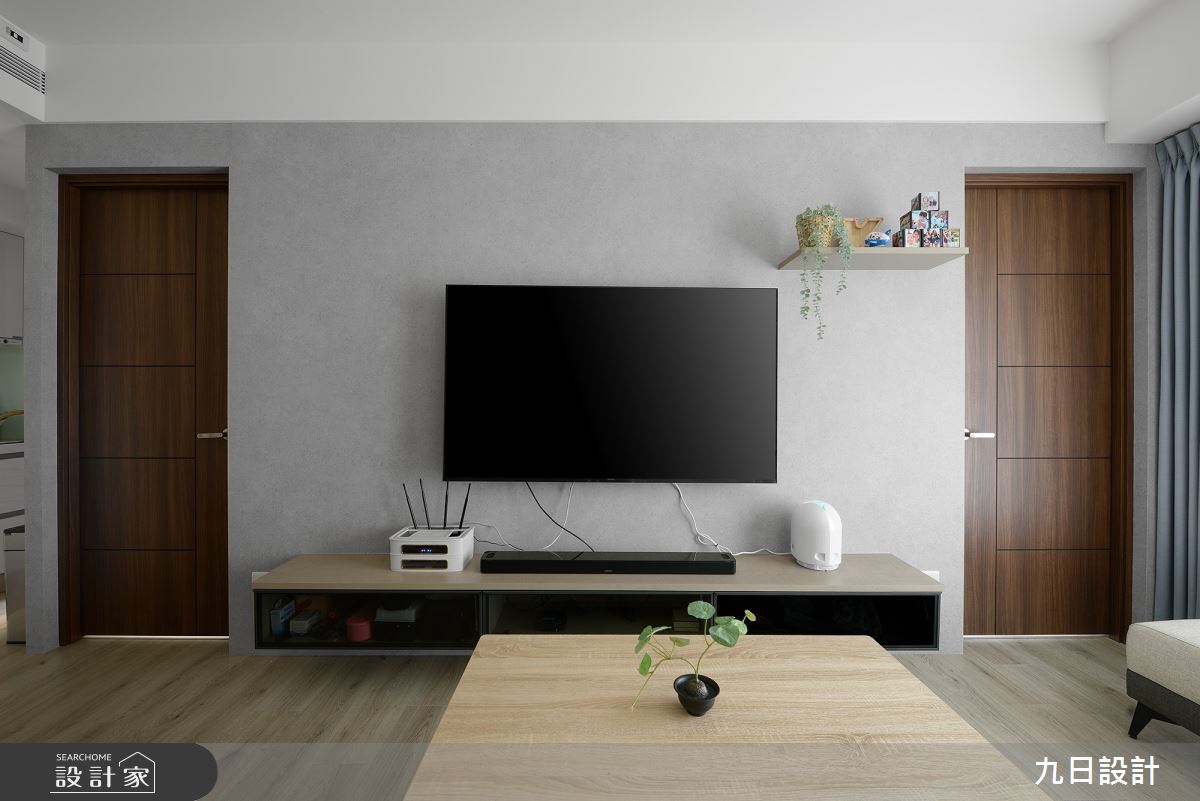 28坪新成屋(5年以下)＿混搭風客廳案例圖片＿九日室內裝修設計＿九日_81之13
