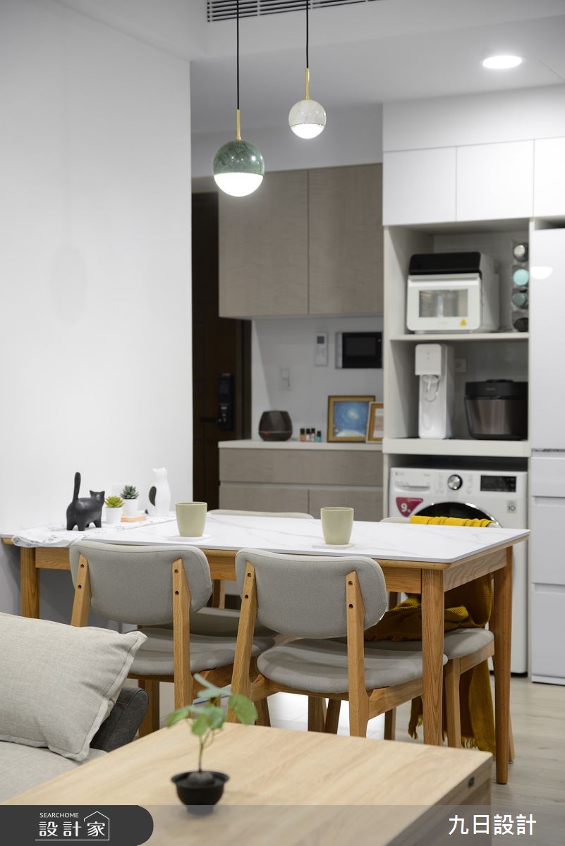 28坪新成屋(5年以下)＿混搭風餐廳案例圖片＿九日室內裝修設計＿九日_81之16