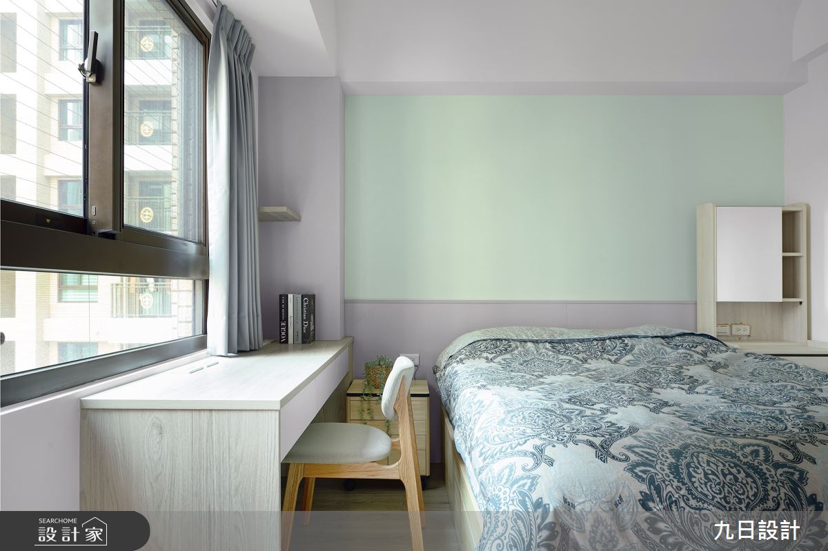 28坪新成屋(5年以下)＿混搭風臥室案例圖片＿九日室內裝修設計＿九日_81之17