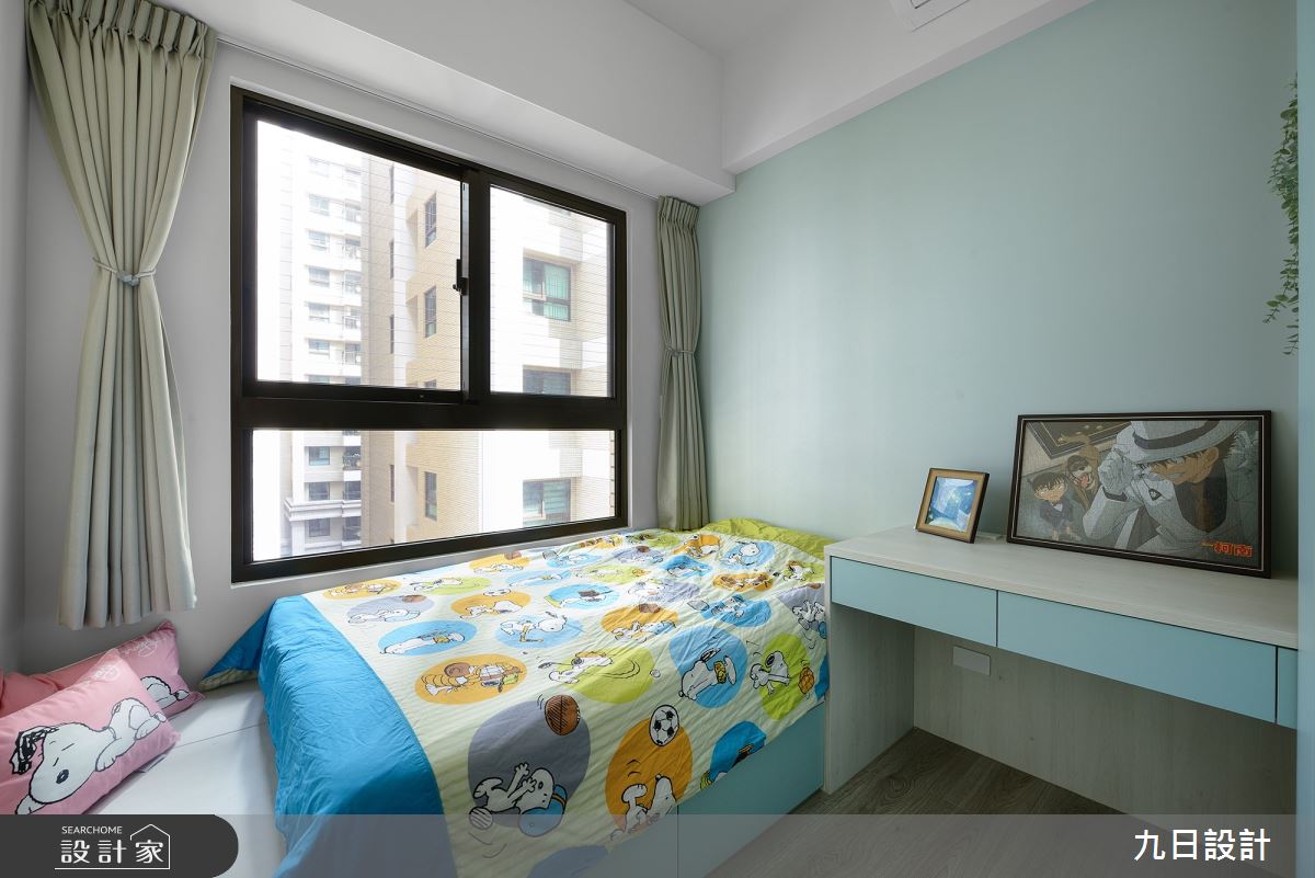 28坪新成屋(5年以下)＿混搭風兒童房兒童房案例圖片＿九日室內裝修設計＿九日_81之22