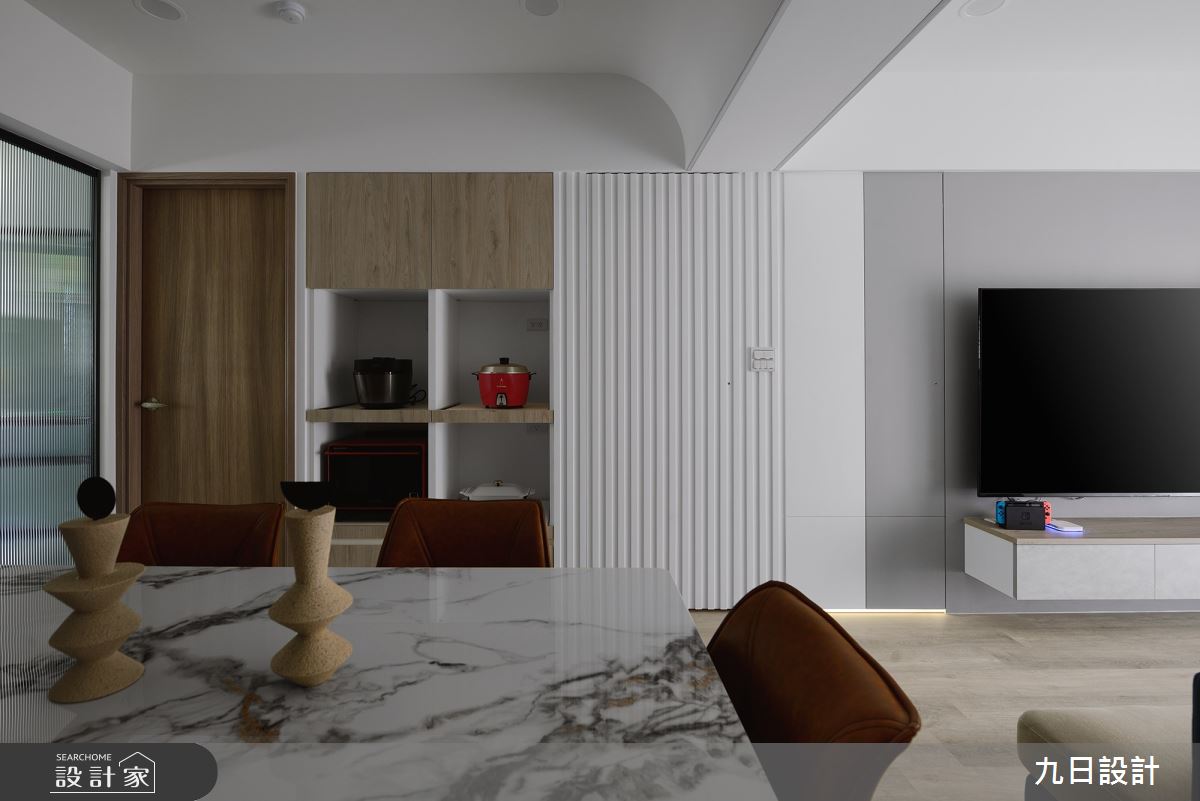 23坪老屋(16~30年)＿混搭風客廳餐廳案例圖片＿九日室內裝修設計＿九日_82之10