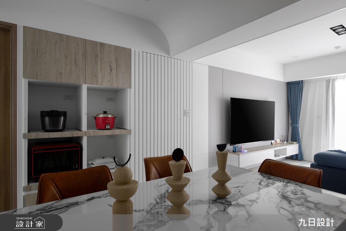 23坪老屋(16~30年)＿混搭風客廳餐廳案例圖片＿九日室內裝修設計＿九日_82之11
